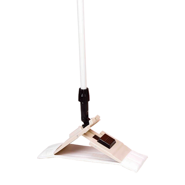 Micronova SlideMop Polypropylene Frame Adaptor erogomically designed for traditional dip and wring method cleaning.