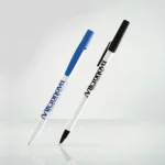 Irradiated capped and click black pens