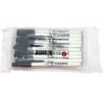 Irradiated capped and click black pens