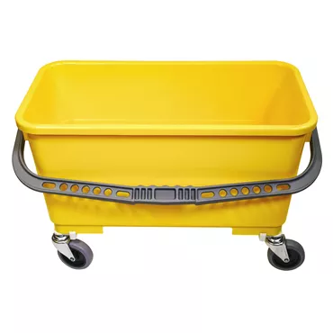 Micronova yellow polypropylene bucket