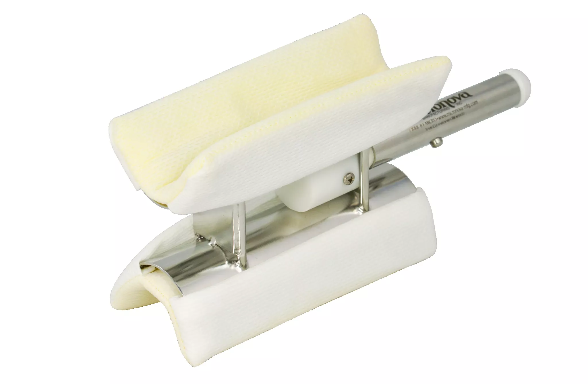 Rollertool frame with MegaTex cover for abrasive surface